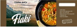 Flaki wołowe bez konserwantów! 400ml ZUPA GOTOWA!